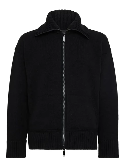 Мужской кардиган DSquared2 на молнии, черный
