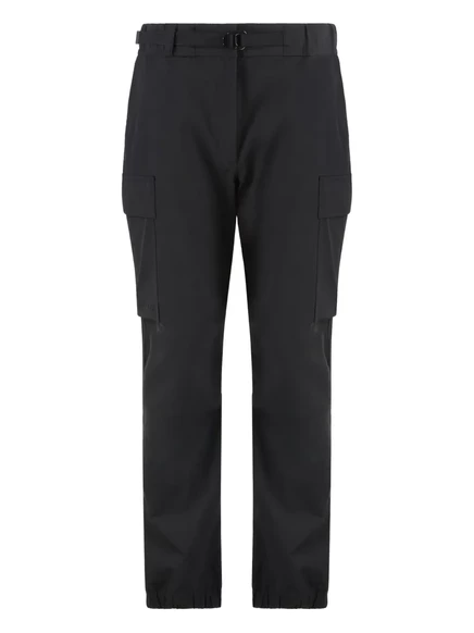 Женские спортивные брюки Moncler Grenoble с логотипом, черные