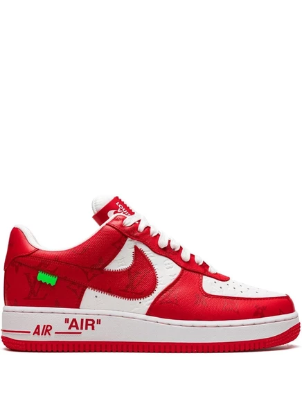 Кроссовки Nike x Louis Vuitton Air Force 1 Low  red