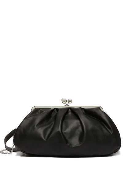 Женский клатч Weekend Max Mara Pasticcino из наппы, черный