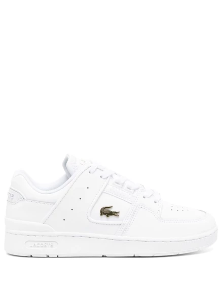 Кроссовки в клетку от Lacoste Court white