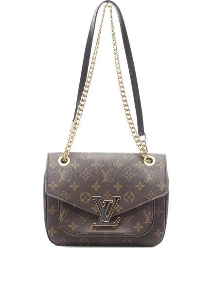 Женская сумка Louis Vuitton Passy, коричневая