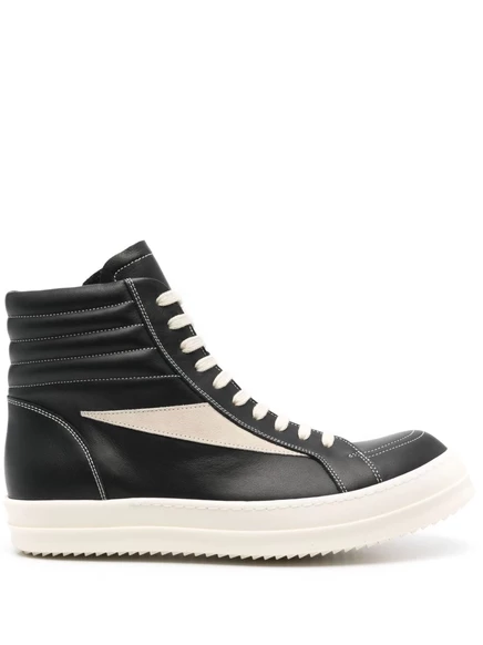 Кеды с высоким берцем от Rick Owens black