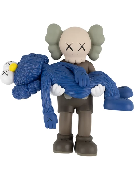Коллекционная фигурка KAWS Gone, коричневая
