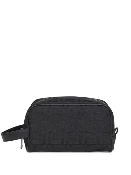 Мужская косметичка Fendi с мягкой ручкой, черная