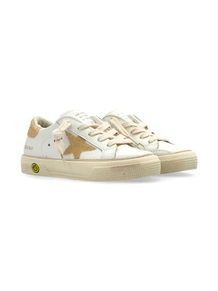 Кроссовки Golden Goose Kids May white