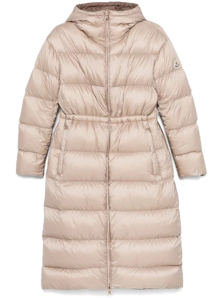 Женская парка Moncler Boulogne, коричневая
