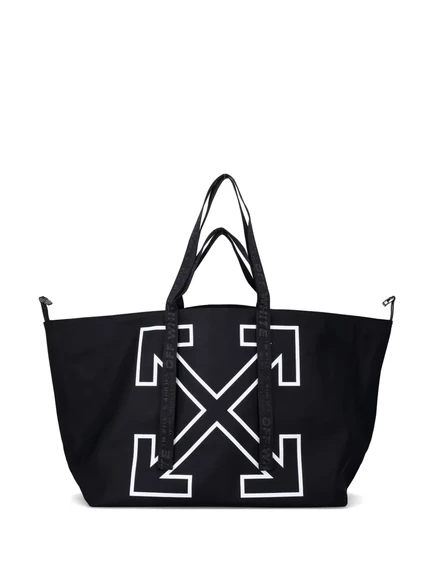 Мужская сумка-шопер Off-White Arrow, черная