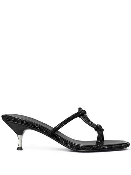 Босоножки Tory Burch 55 мм Miller, украшенные кристаллами black