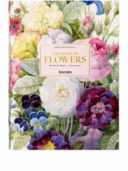 Книга Taschen Redouté. The Book of Flowers, 40-е изд., разноцветная