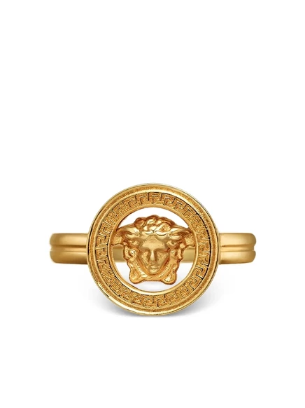 Кольцо Versace Medusa 95-го года выпуска gold