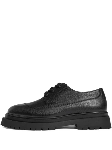Туфли-дерби из кожи Manière De Voir Rennes black
