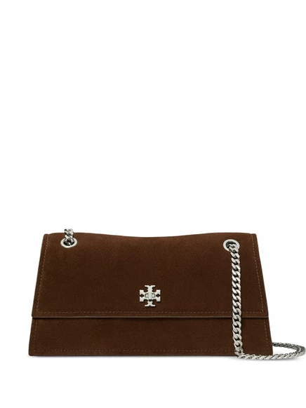 Сумка через плечо Tory Burch Kira с поворотным замком brown