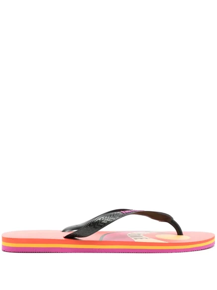 Мужские шлепанцы Maison Kitsuné x Havaianas, коралловые