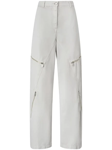 Брюки прямого кроя PINKO grey