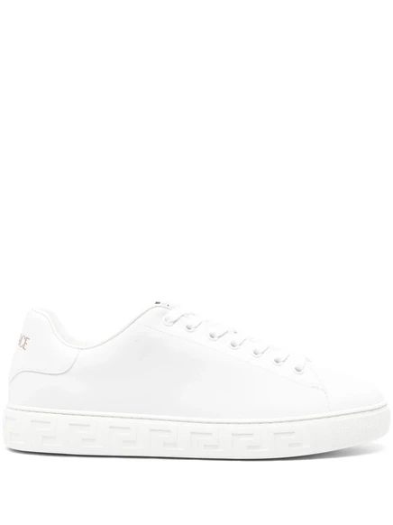 Кроссовки Versace Greca из искусственной кожи white
