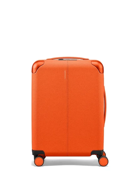 Чемодан MAISON de SABRÉ Carry On кожаный, оранжевый