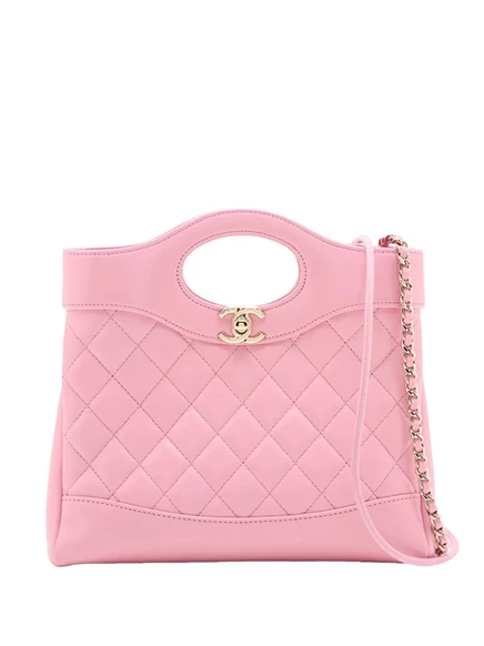Женская сумка CHANEL Pre-Owned Mini 31, розовая