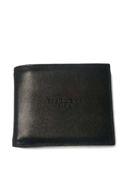Мужской кошелек Givenchy с логотипом, черный