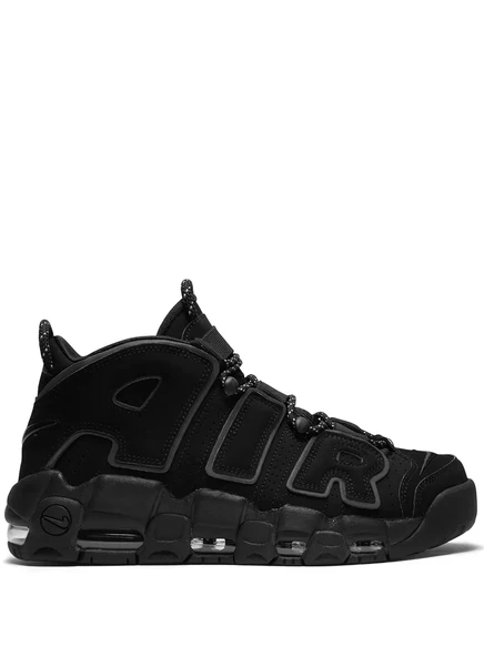 Унисекс высокие кроссовки Nike Air More Uptempo, черные