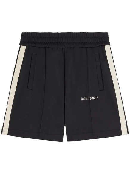 Спортивные шорты с логотипом Palm Angels black