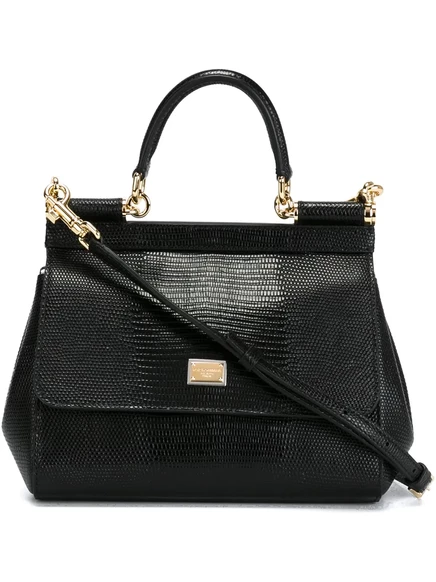 Сумка-тотализатор Dolce & Gabbana medium Sicily black
