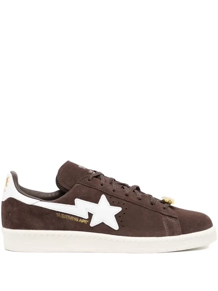 Мужские кеды A Bathing Ape Stan Smith, коричневые