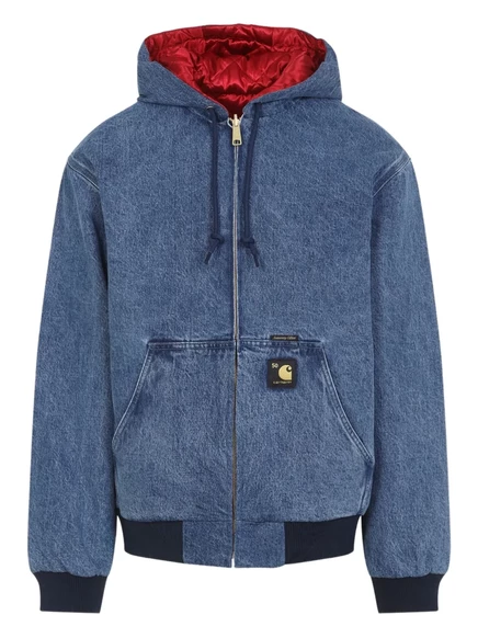 Унисекс худи Carhartt WIP с длинными рукавами, синее