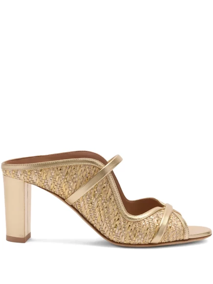 Женские мюли Malone Souliers Norah 70 мм, золотистые