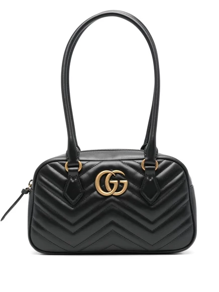 Маленькая сумка через плечо Gucci GG Marmont black