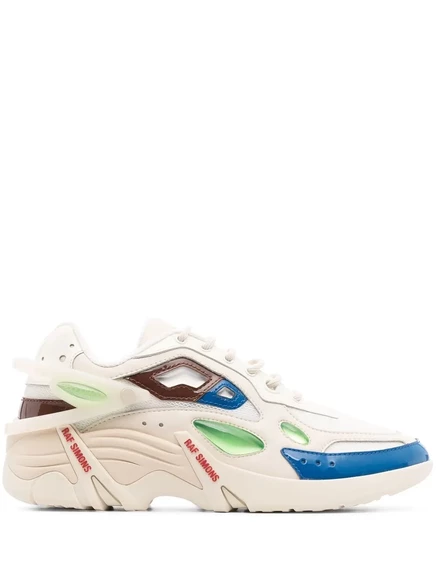Кроссовки Raf Simons Cylon-21 на шнуровке neutrals