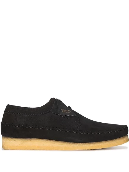 Мужские дерби Clarks Originals Weaver кожаные, черные