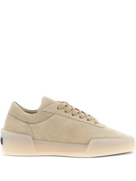Мужские кроссовки Fear of God аэробные замшевые, бежевые