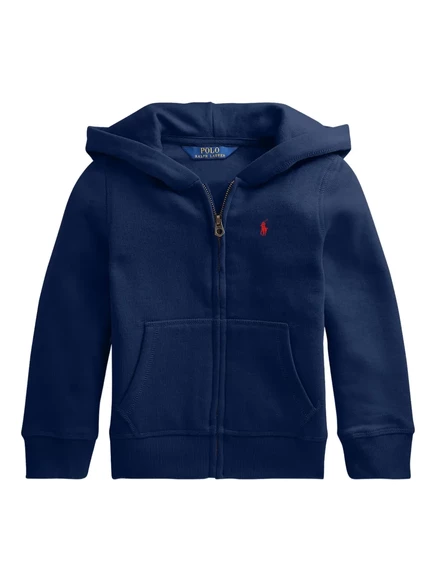 Худи Polo Ralph Lauren Kids на молнии, синее