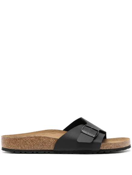 Женские сандалии Birkenstock Madrid на пряжке, черные
