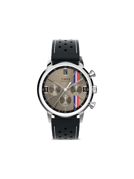 Мужские часы Timex Marlin хронограф 40 мм, бежевый циферблат