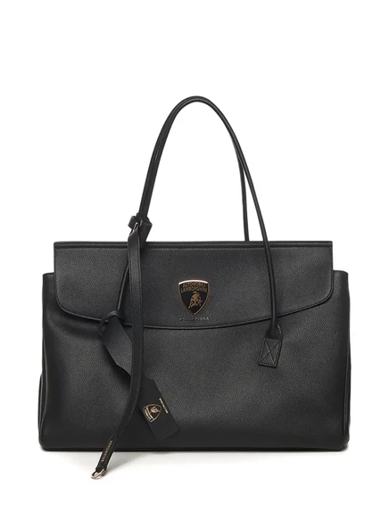 Сумка Balenciaga Carrie Carry Automobili, черная