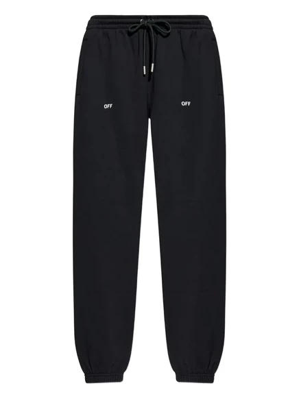 Мужские джоггеры Off-White Stencil Arrow на кулиске, черные