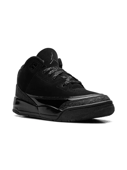 Кроссовки для мальчиков Jordan Air Jordan 3 «Black Cat», черные