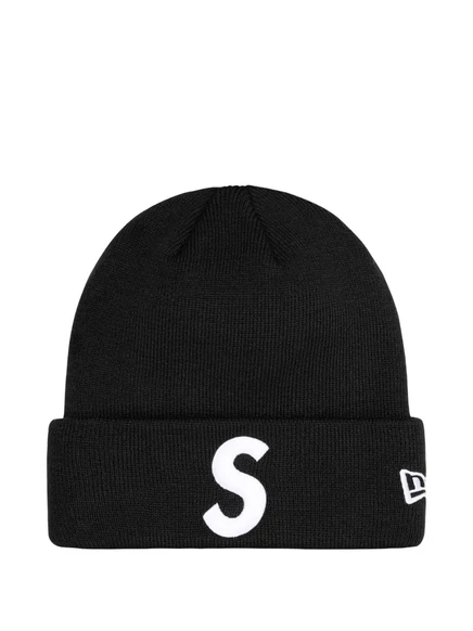 Мужская шапка-бини Supreme New Era, черная