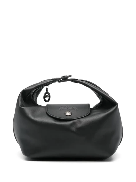 Женская сумка-тоут Longchamp Le Pliage Xtra mini из телячьей кожи, черная