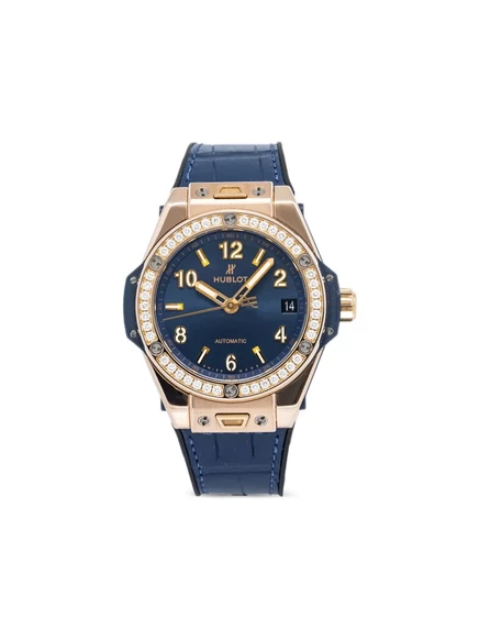 Мужские подержанные часы Hublot Big Bang 40 мм, синие