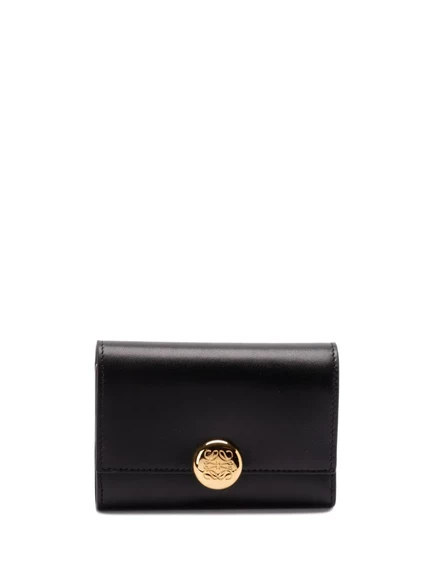 Женский кошелек Loewe Pebble, черный
