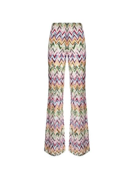 Пляжные брюки с шевроном от Missoni