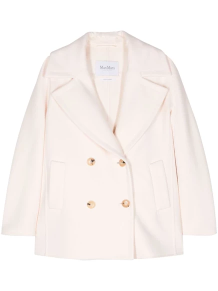 Женское пальто Max Mara из шерсти и кашемира, розовое