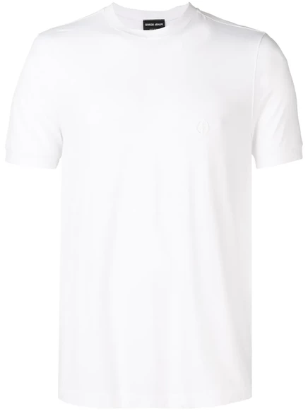 Облегающая футболка Giorgio Armani white