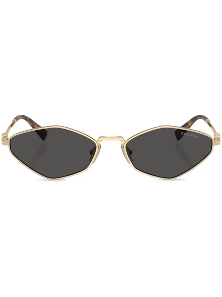 Женские солнцезащитные очки Miu Miu, золотые