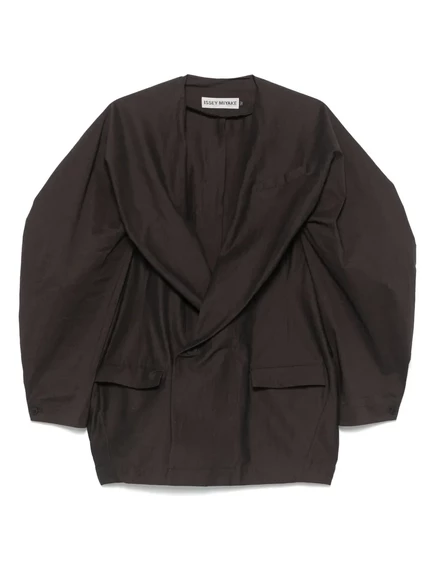 Просторная куртка Issey Miyake brown