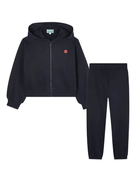 Спортивный костюм Kenzo Kids с капюшоном и графическим принтом