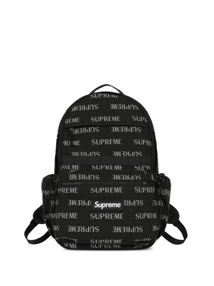 Мужской рюкзак Supreme с логотипом, черный